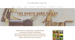 Desktop Screenshot of northforkvisitorguide.com
