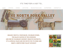 Tablet Screenshot of northforkvisitorguide.com